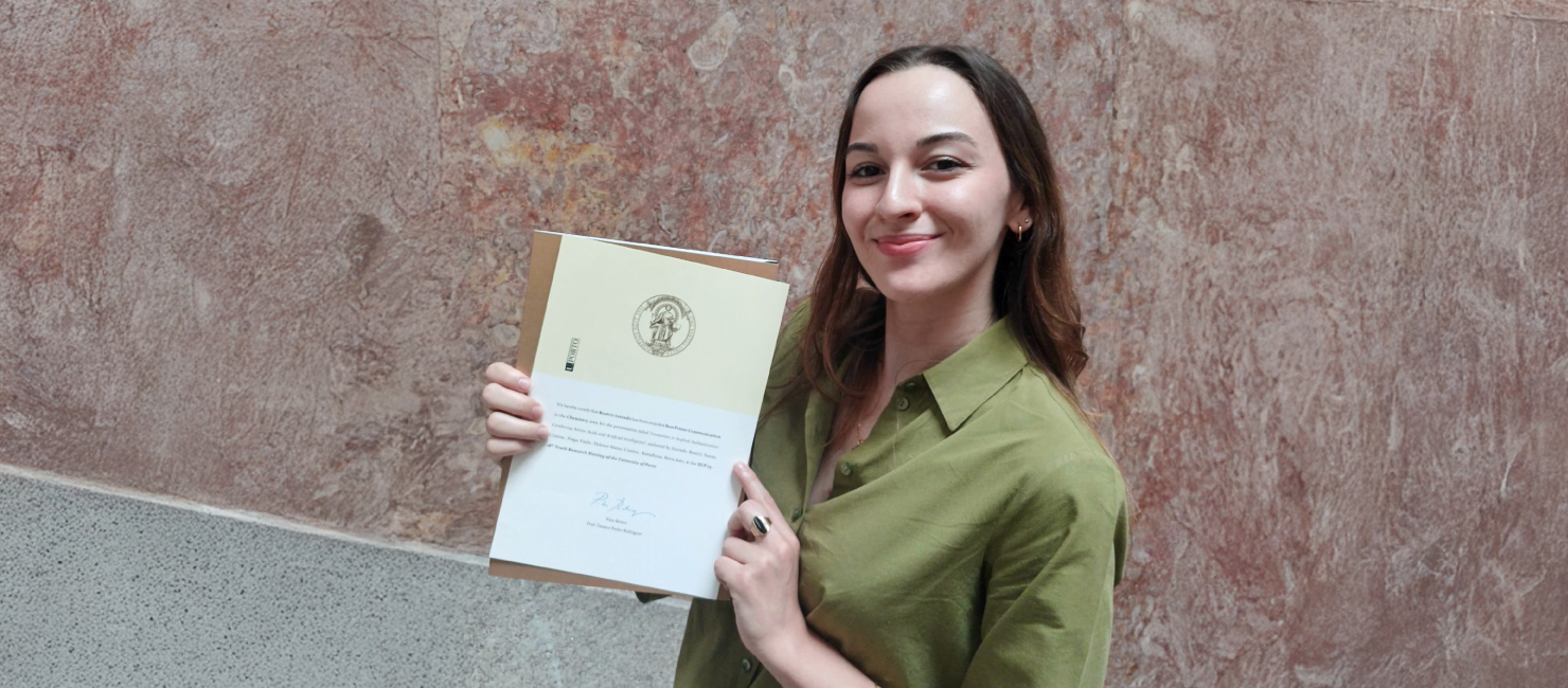 Estudante do ISEP distinguida com Best Poster Communication 