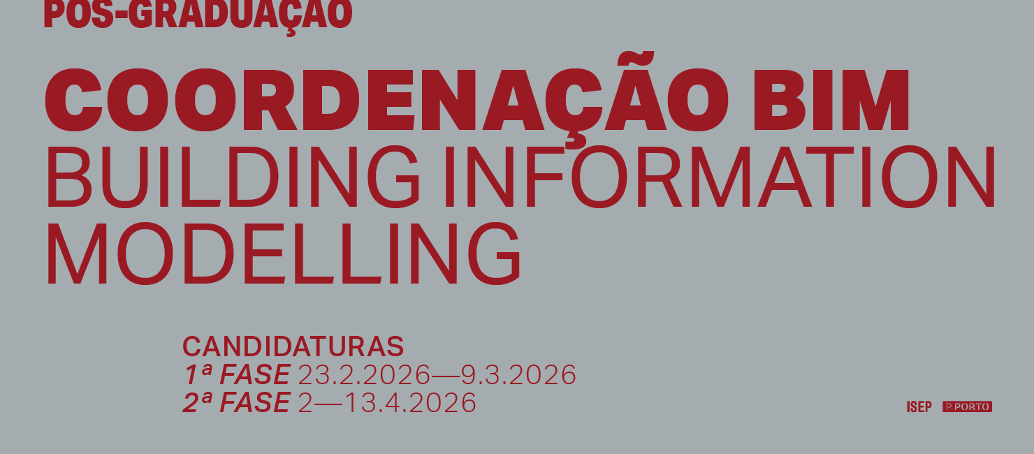 Abertas as Candidaturas ao Curso de Pós-graduação em Coordenação BIM 