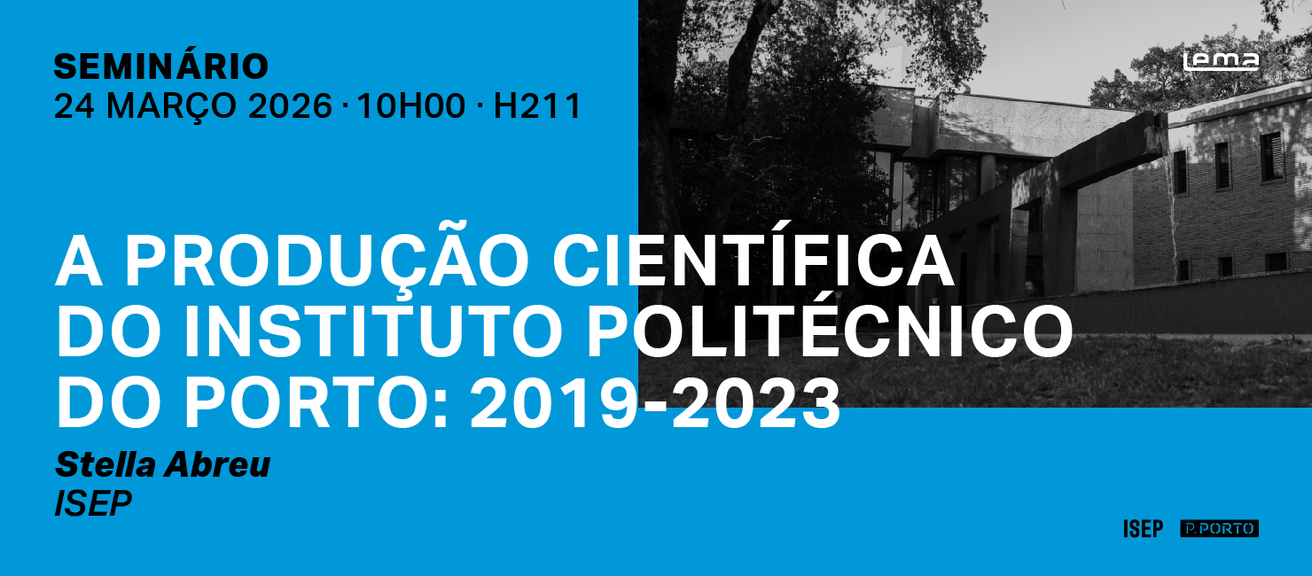 LEMA promove seminário sobre produção científica 