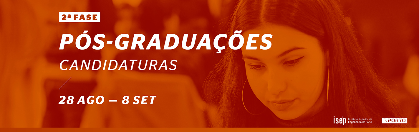 2.ª fase candidaturas às pós-graduações