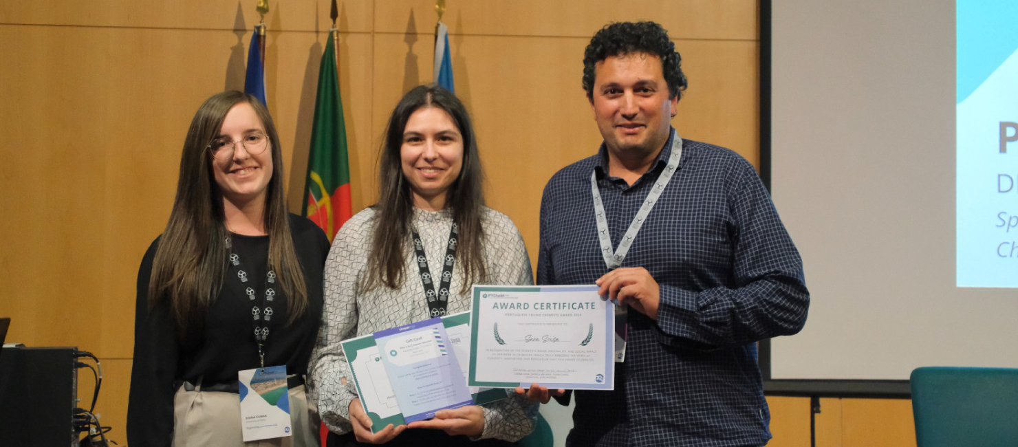 Alumna do ISEP distinguida com prémio de Portuguese Young Chemists  