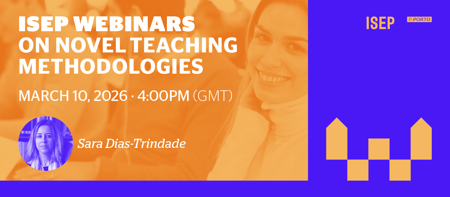 ISEP Webinar: Docência no Ensino Superior em tempos de IA