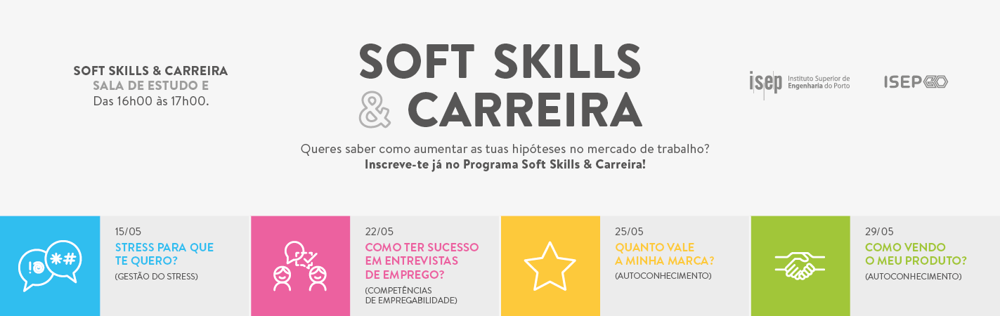 Soft Skills & Carreira regressa com dicas de empregabilidade