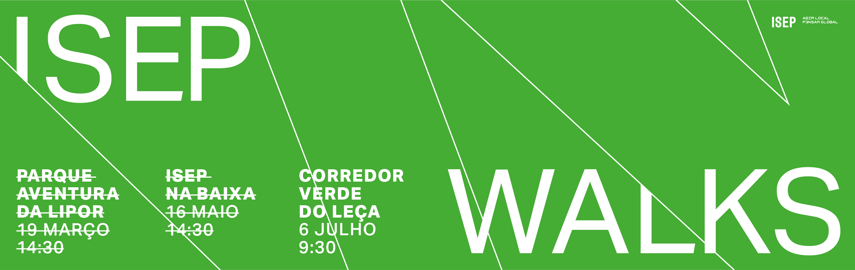 "ISEP Walks" no Corredor Verde do Rio Leça