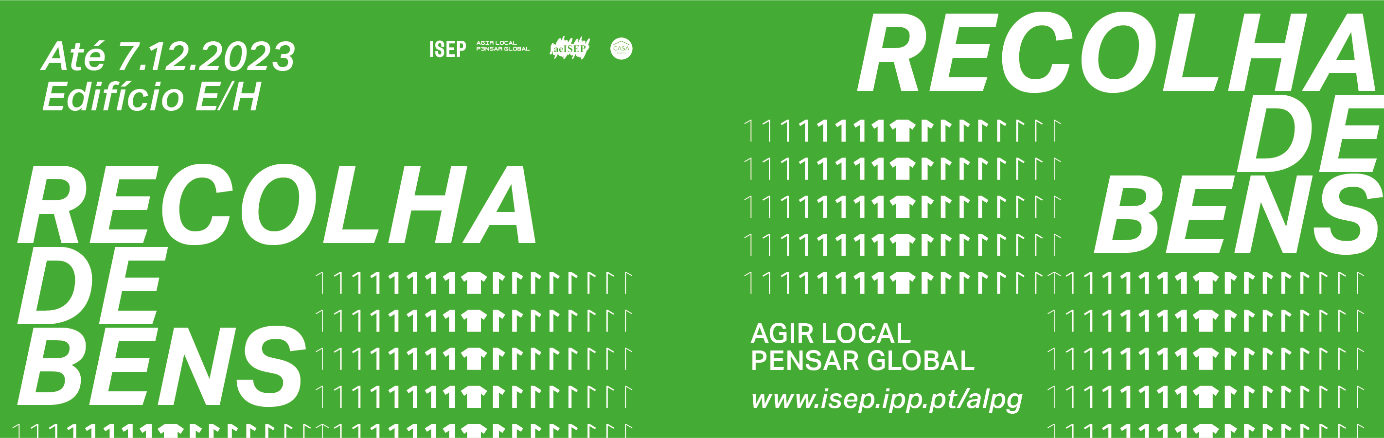 ISEP promove recolha de bens e ação de distribuição