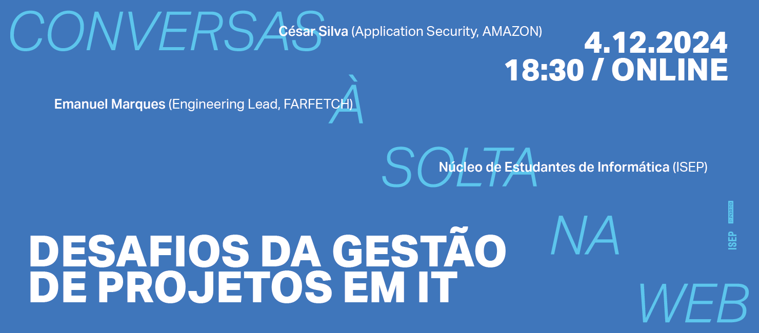 Conversas à Solta - Desafios da Gestão de Projetos em IT 