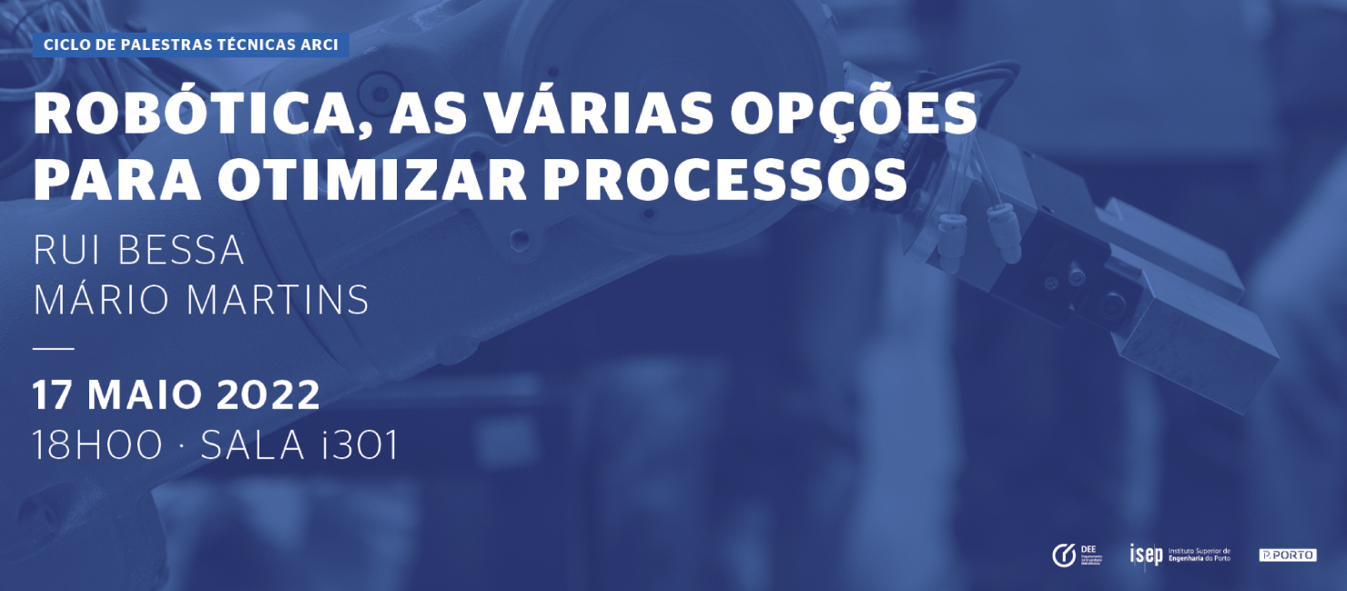 Palestra de robótica no ISEP