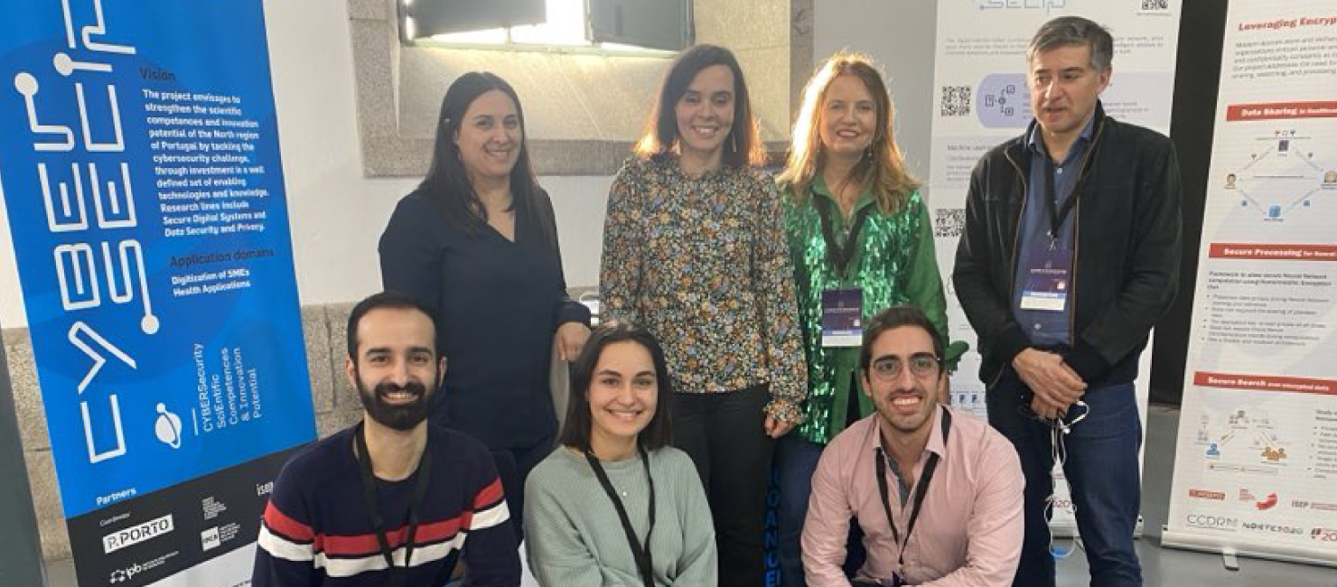 Equipa do ISEP marca presença na Cyber & Cloud Expo 2023