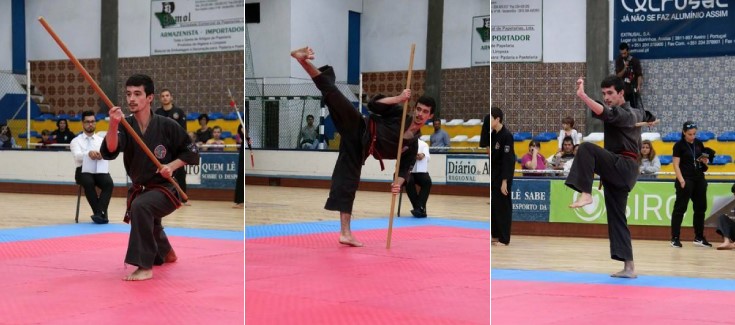 Mestrando em Engenharia Informática brilha nas artes marciais