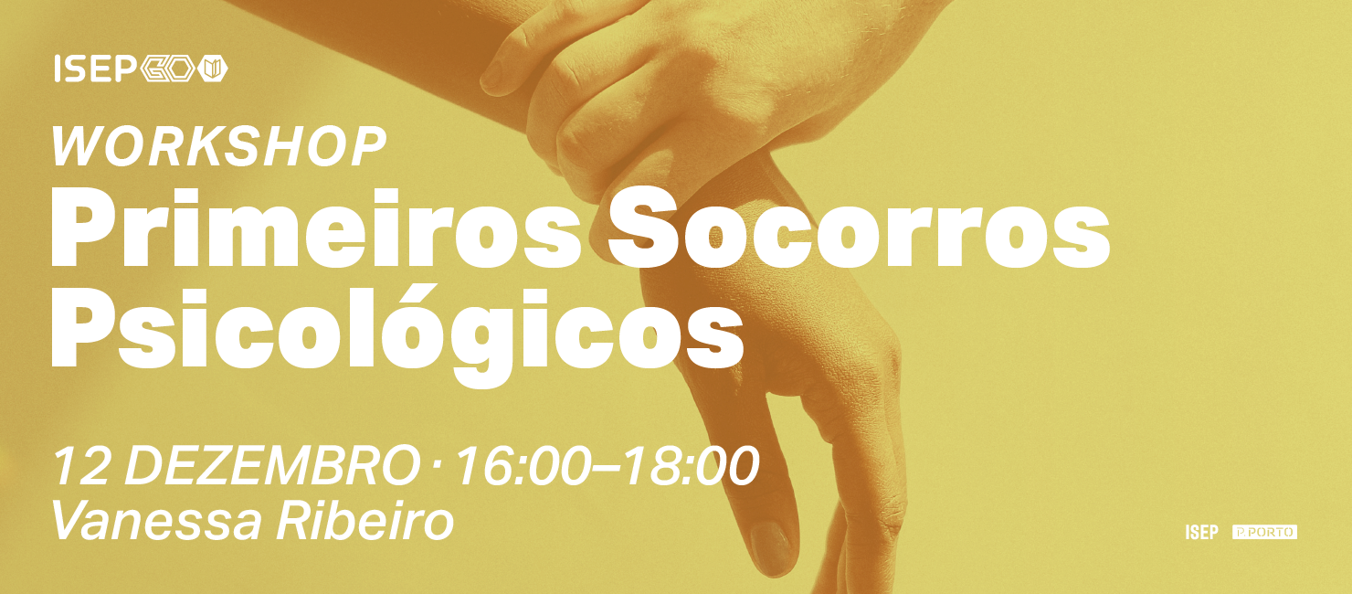 ISEP|GO promove workshop "Primeiros Socorros Psicológicos"