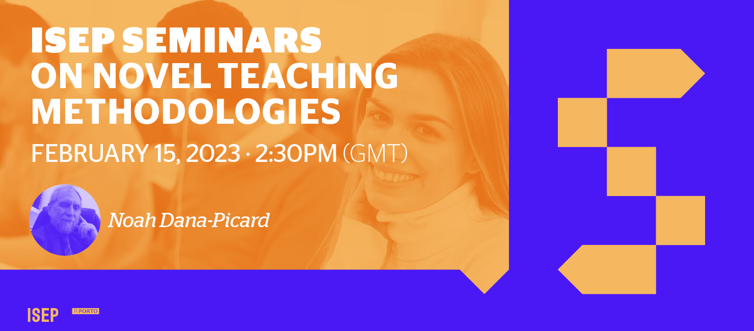 Nova sessão online ISEP Seminars