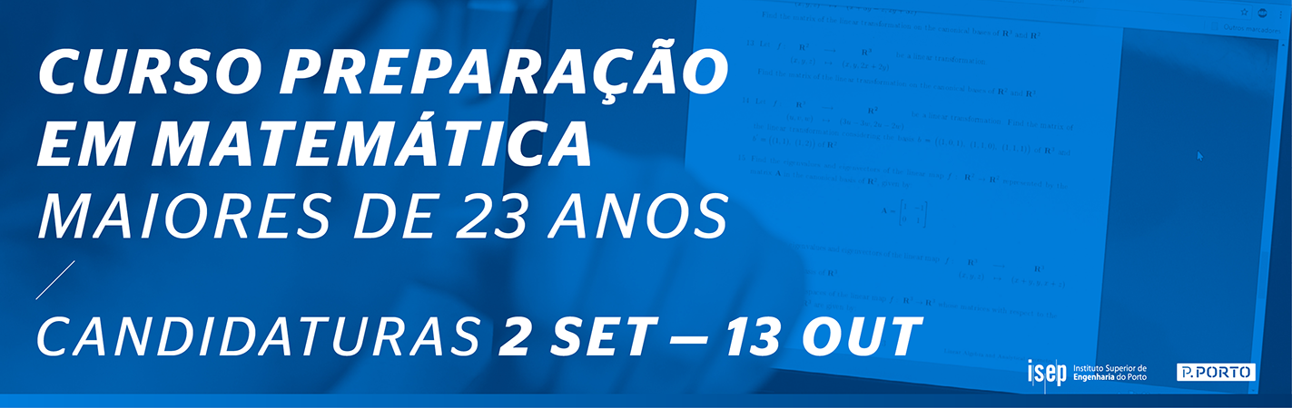 Matemática para Maiores de 23 anos