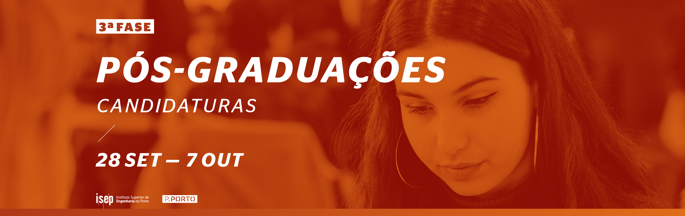 Prazos para candidaturas à 1.ª fase dos Cursos de Pós-Graduação a terminar