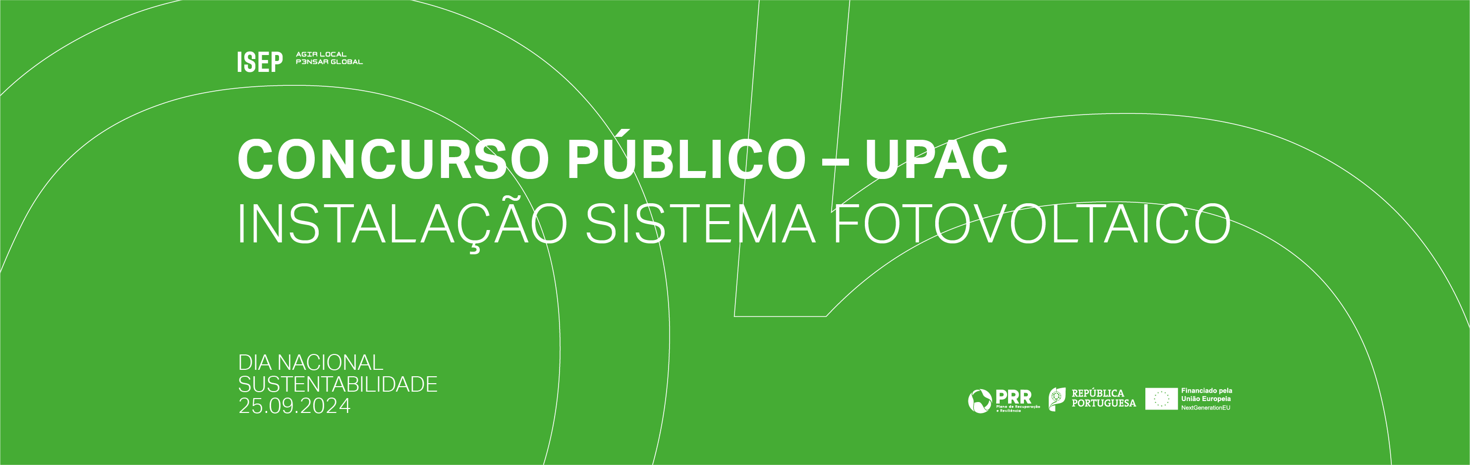 ISEP celebra o Dia Nacional da Sustentabilidade com o lançamento do concurso público - UPAC