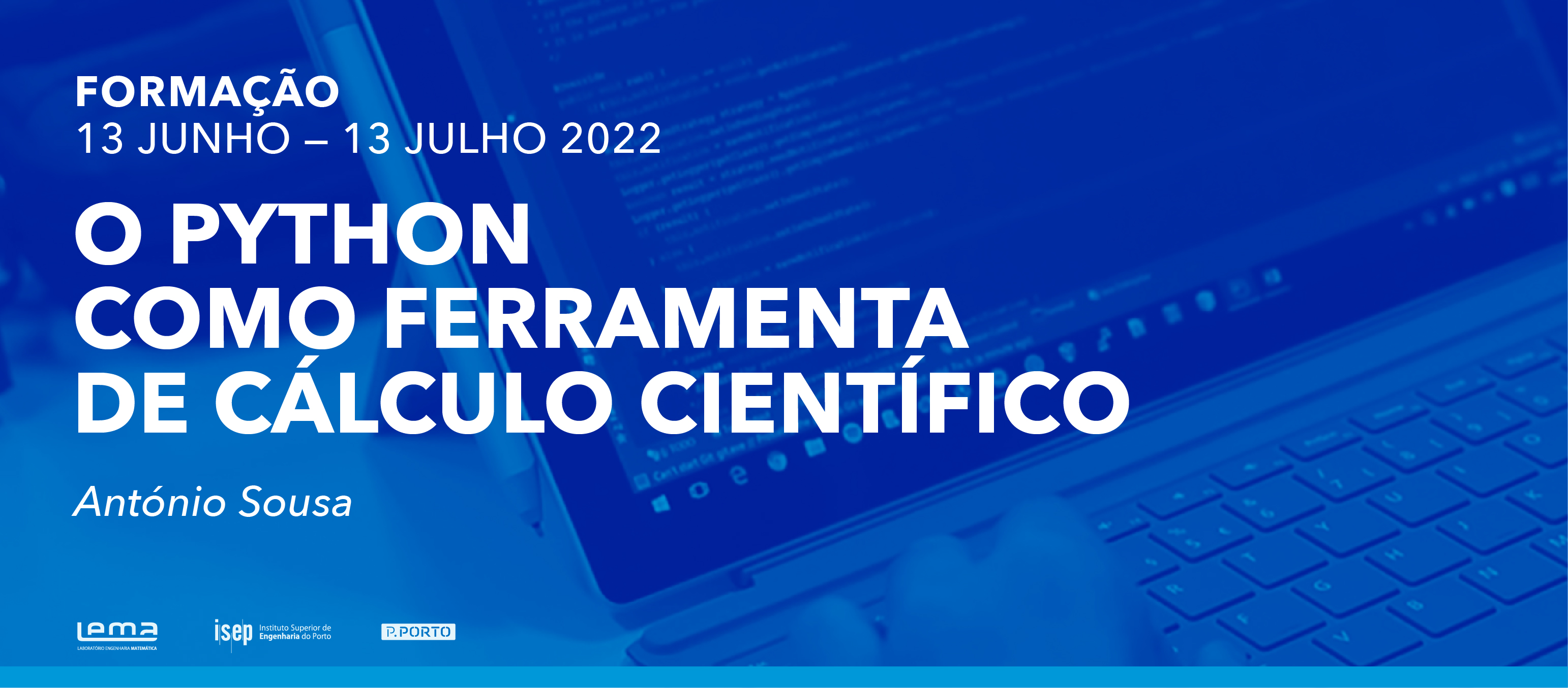 LEMA promove curso de PYTHON no ISEP