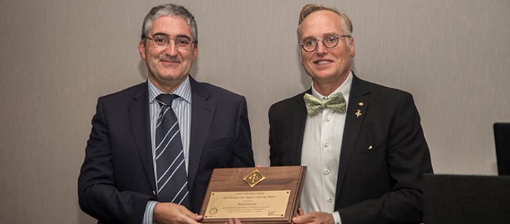 Docente Manuel Gericota distinguido pelo IEEE