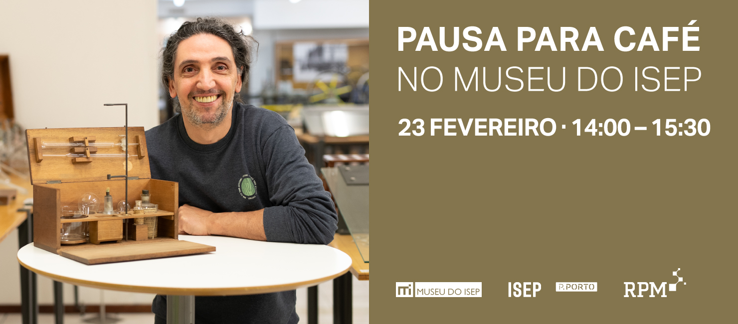 Pausa para café no Museu do ISEP