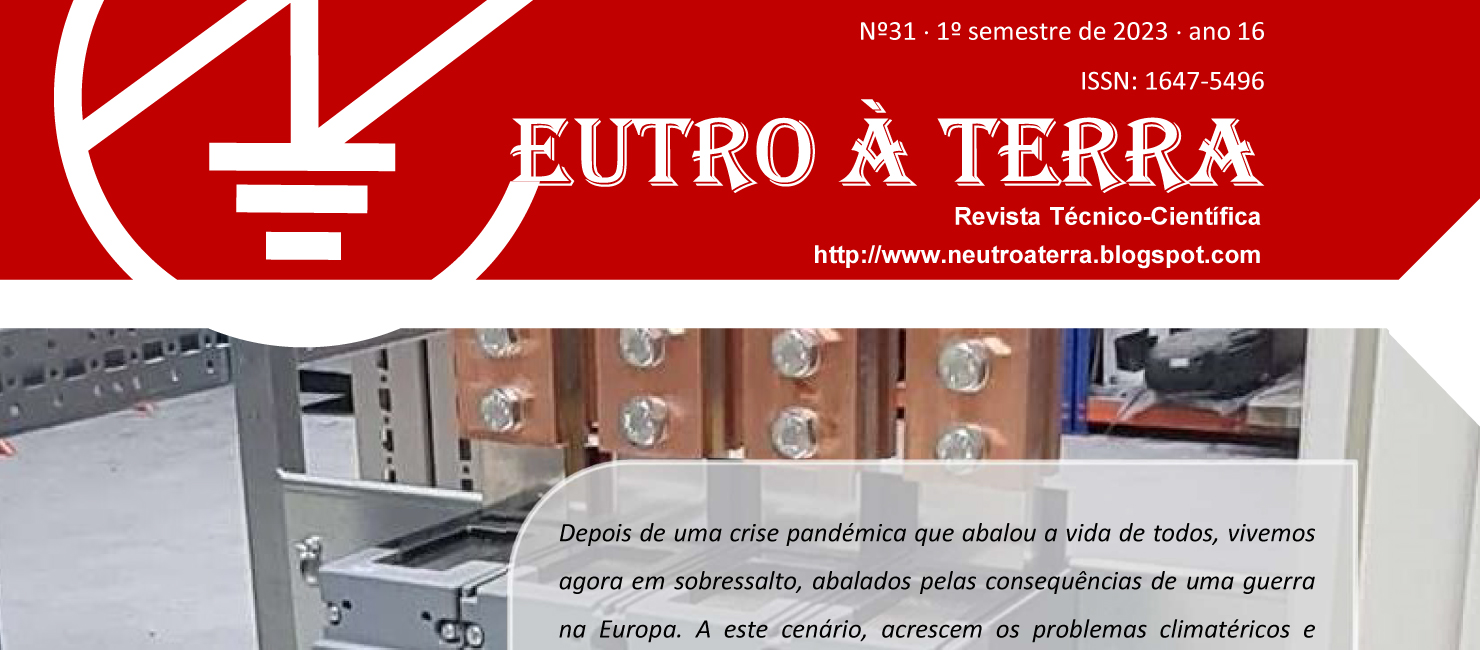 31.ª Edição da Revista Técnico-Científica: Neutro-à-Terra