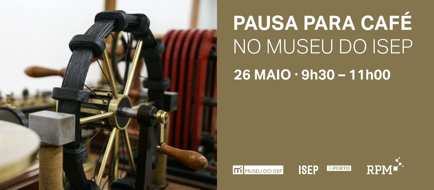 Pausa para café no Museu do ISEP