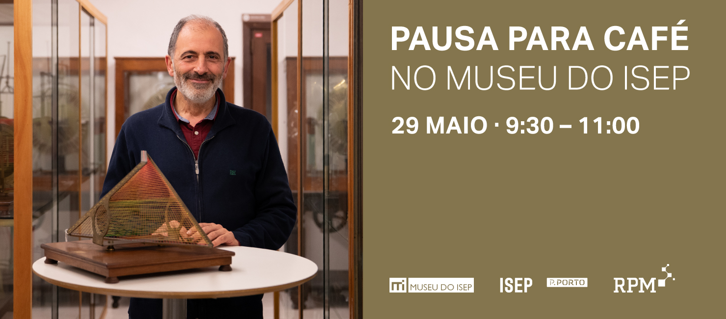 Pausa para café no Museu do ISEP
