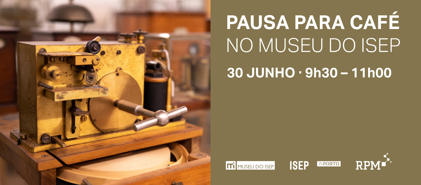 Pausa para café no Museu do ISEP