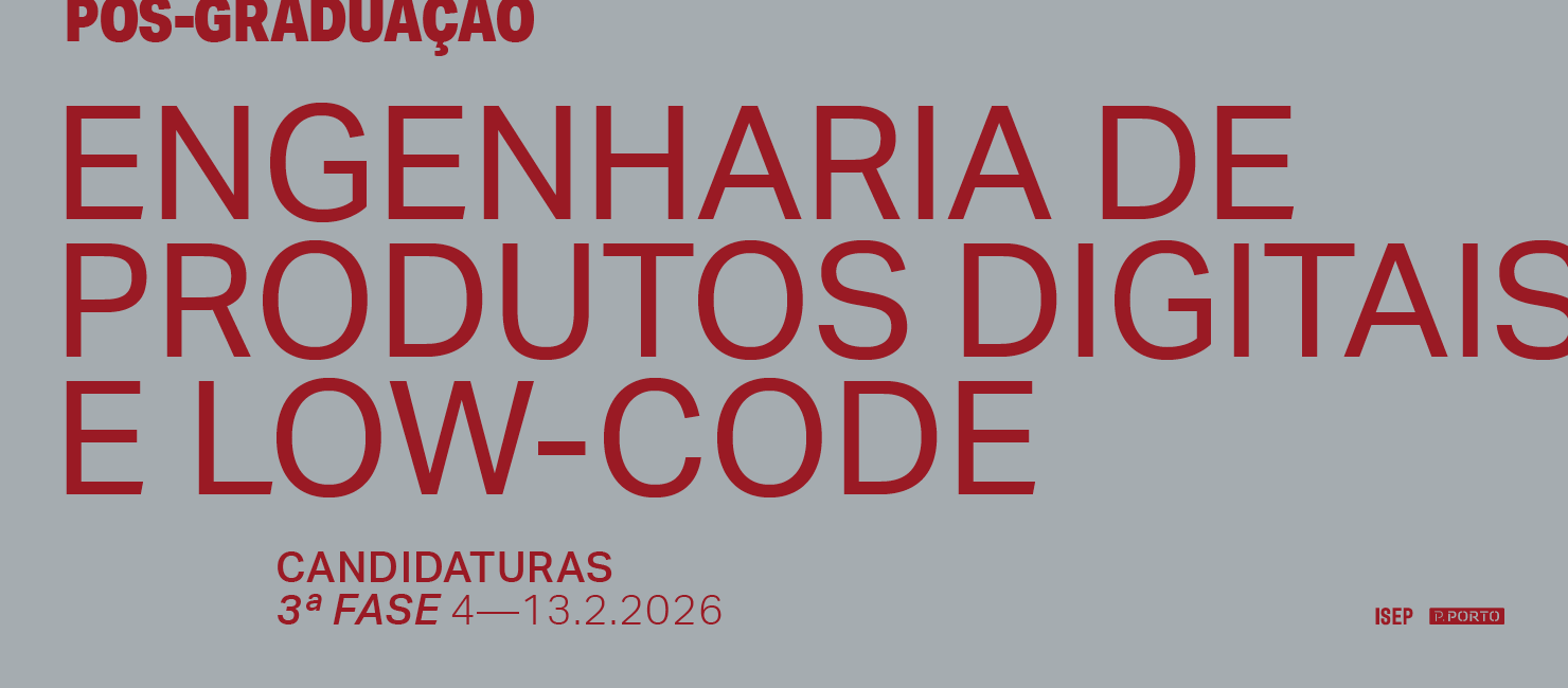 Pós-Graduação Engenharia de Produtos Digitais e Low-Code  3.ª Fase