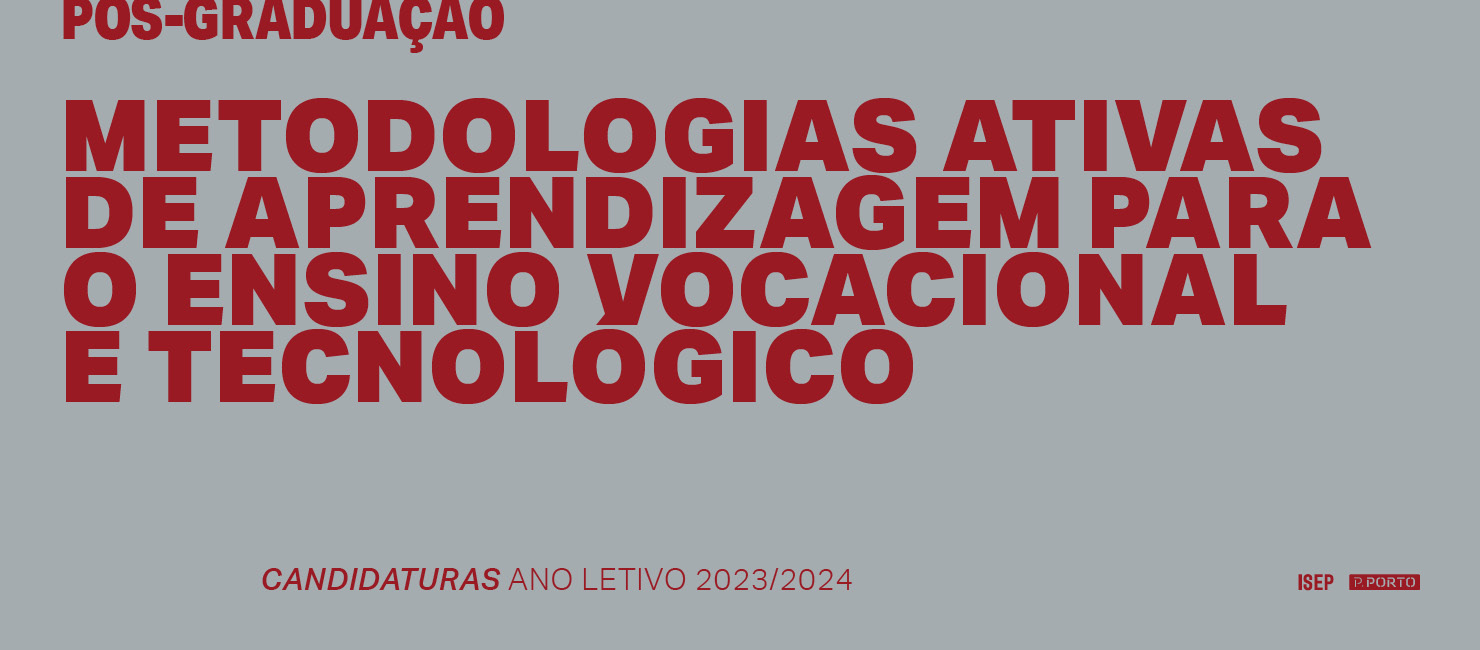 Novo Curso de Pós-Graduação no ISEP