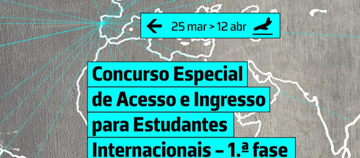 Aberto Concurso para Estudantes Internacionais 2024/2025