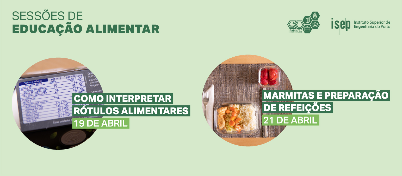 ISEP realiza sessões de educação alimentar