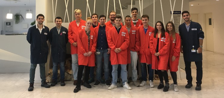 Troca de experiências entre estudantes de Engenharia e Gestão Industrial