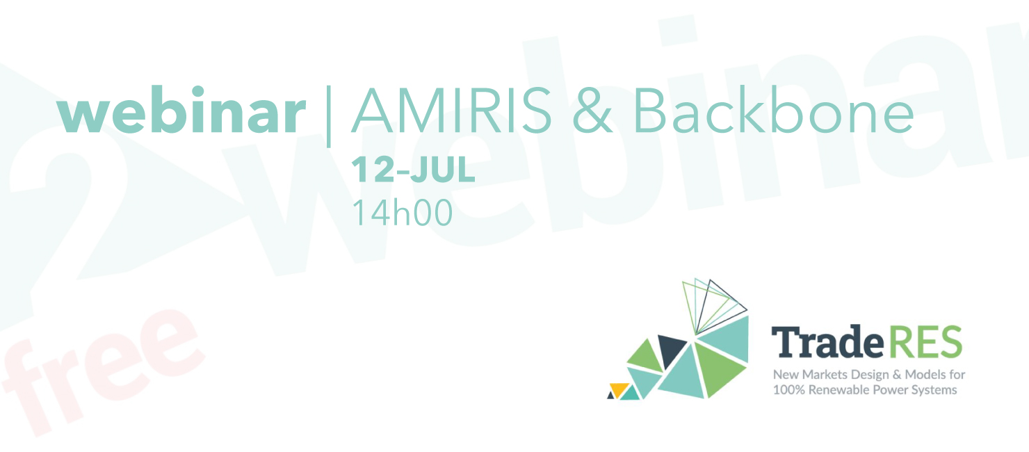 TradeRES - Webinar AMIRIS & Backbone